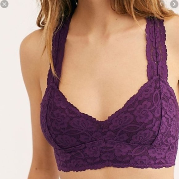 Free People Other - Intimately Free People Grape Bralette Large